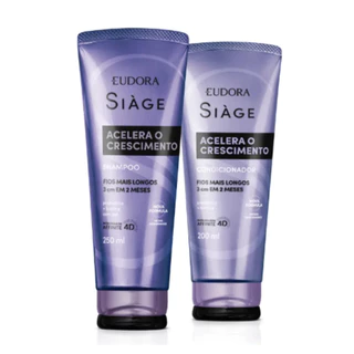 Combo Siàge Acelera o Crescimento: Shampoo + Condicionador - Eudora