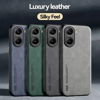 Para POCO X7 Pro Couro Do Plutônio Suporte Magnético Carro Capa De Silicone Xiaomi X7Pro X 7 Telefone De Proteção De Fer