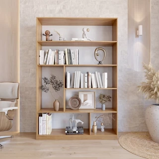 Estante para Livros 180cmx120cm 4 Prateleiras Seattle Yescasa