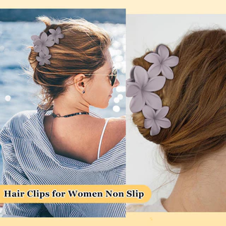 DAZZY 1 Peça Grampos de Cabelo Feminino Plásticos Piranha De Cabelo