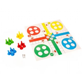 Jogo Ludo Clássico em Papel 31x28x31 cm