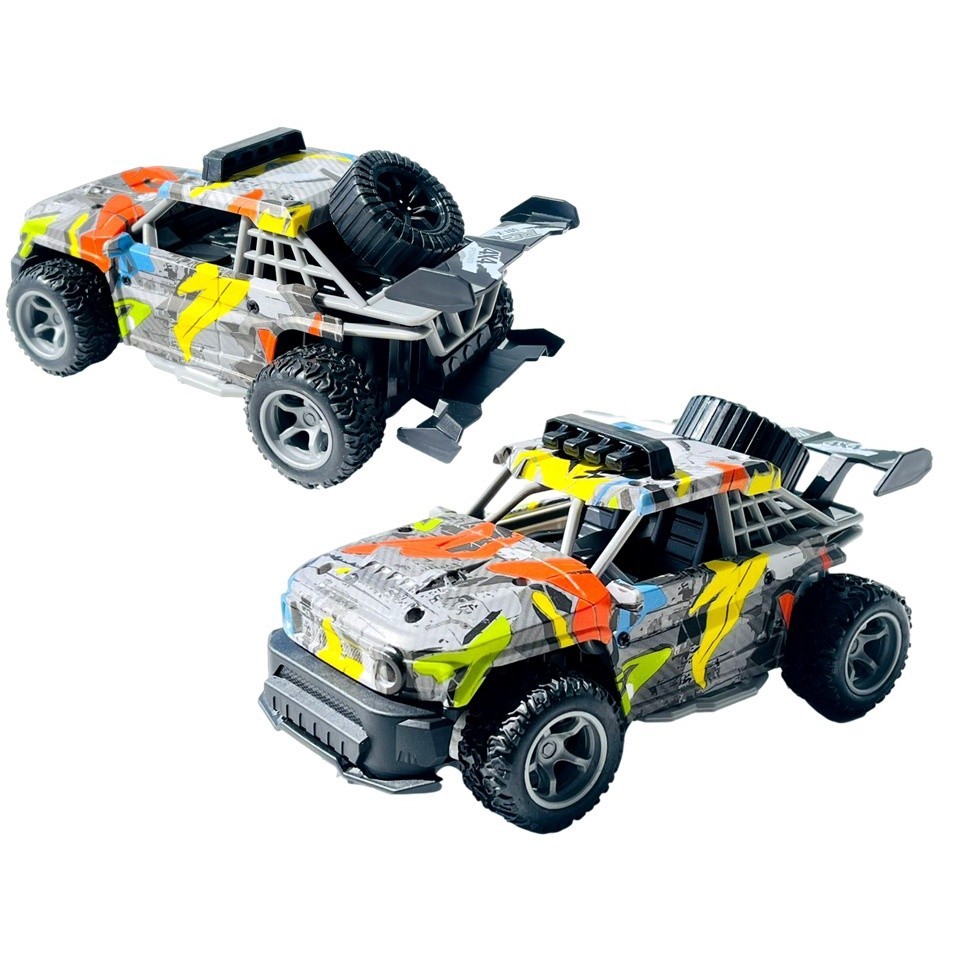 Carro de Controle Remoto Off Road Veloz 4x4 Recarregável OFF Road Carro