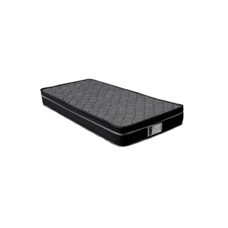 Colchão Solteiro Molas ensacadas D28 Montreal Euro Pillow Preto 88x188x20 - Sofá Casa
