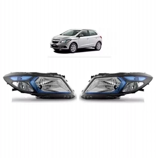 Farol Onix Prisma Azul 2012 13 14 15 2016