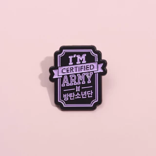 Brochura De Esmalte " BTS Periféricos " Acessórios De Moda Bolsa Escolar Crachá Presente Para Amigos