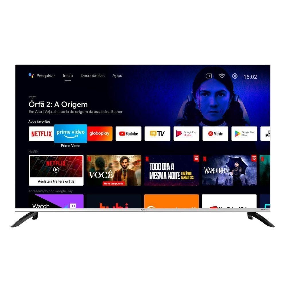 Smart TV Led 43" Philco PTV43M8GAGCMBLF Wi-Fi 3 HDMI 2 USB
