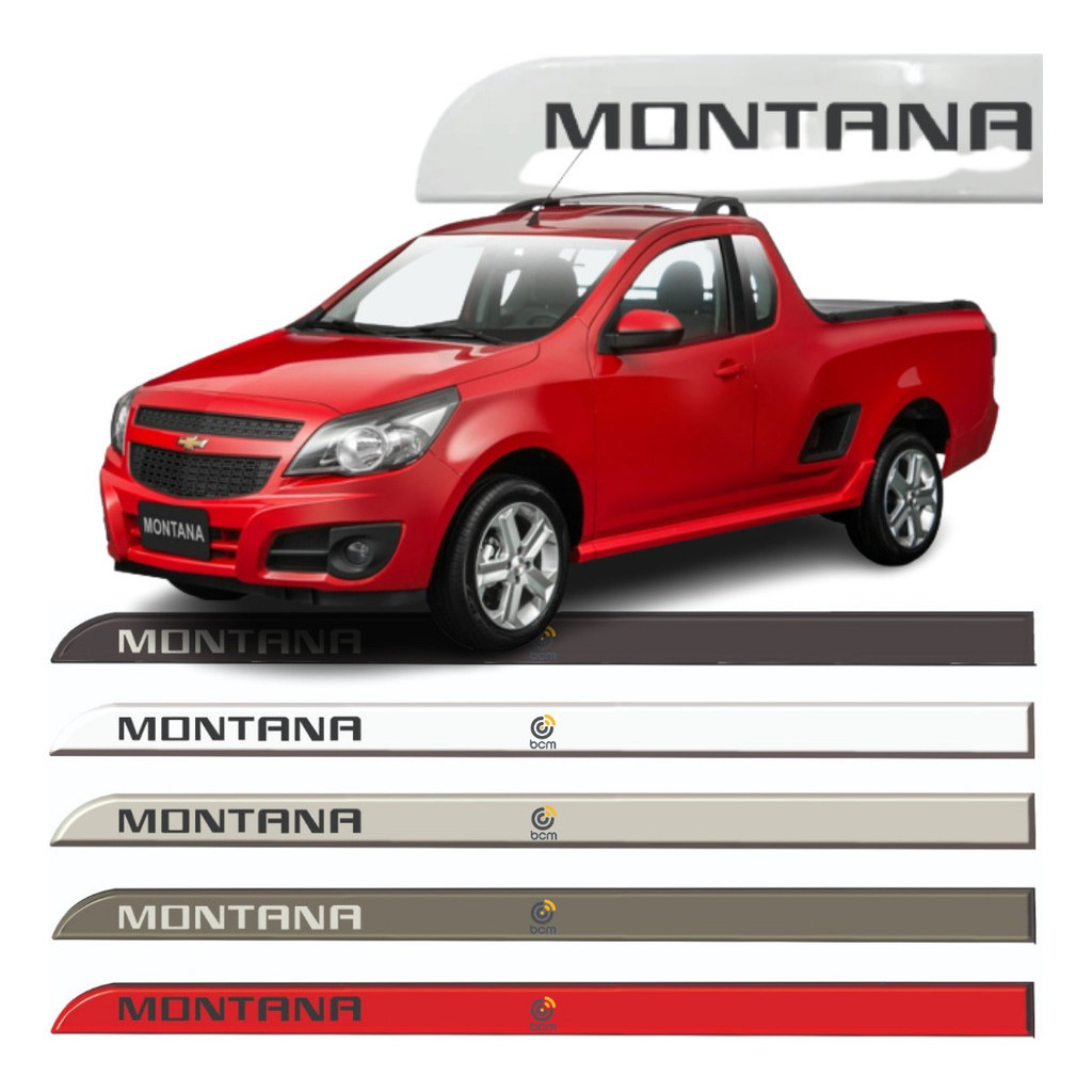 Friso Porta Lateral Chevrolet Montana Todos Anos E Modelos