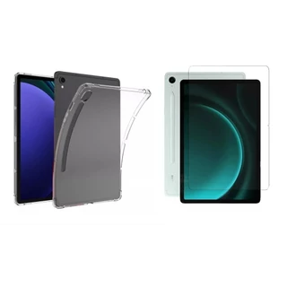 Capa Capinha Case + Pelicula vidro Samsung Galaxy TAB S9 FE 10.9