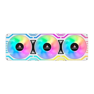 Kit Ventoinhas Acegeek Link360, ARGB, 360mm, Branco, AG-LINK360-WH em Oferta na Shopee