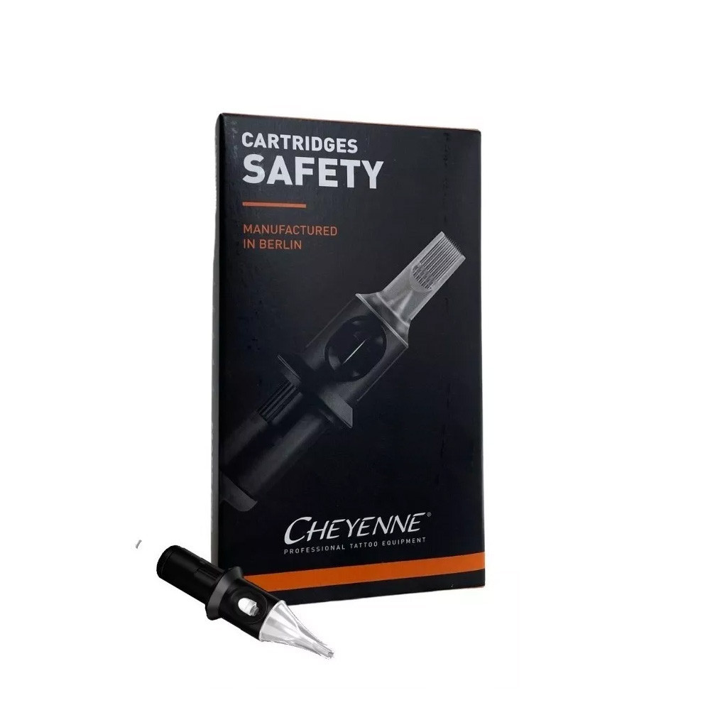 Cartuchos de tatuagem Cheyenne Safety - 10 Unidades tattoo