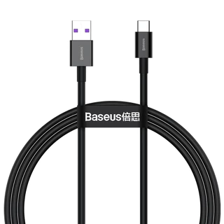 Baseus Cabo Turbo 66w Android Usb P/ Tipo-c Nylon 1m ABS Resistente Motorola