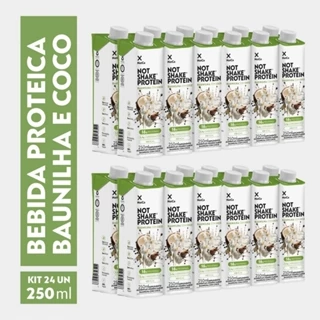 Kit 24x Bebida Proteica NotCo NotShake Protein 16g de Proteína Baunilha com Coco 250ml