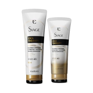 Kit Cica-Therapy Shampoo 250mL e Condicionador 200mL Siage Eudora