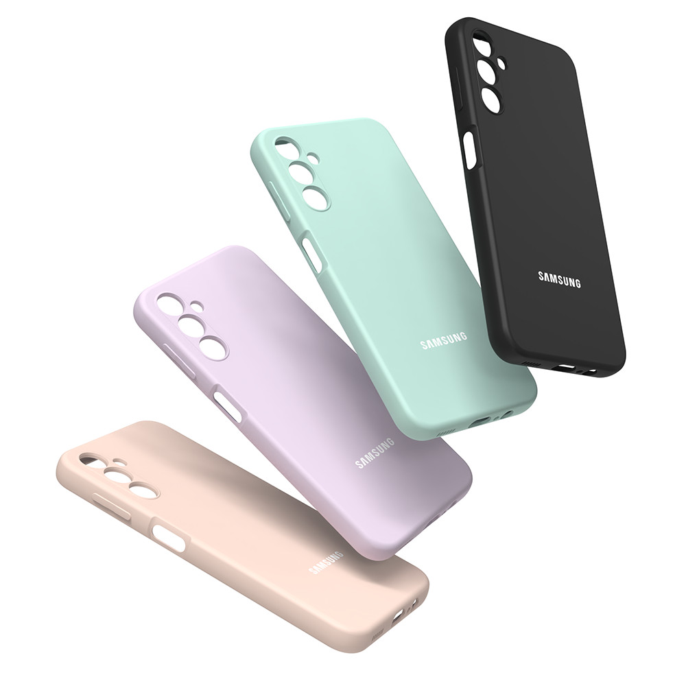 Capa Para Samsung Galaxy A55 De Silicone Líquido Macio Seda A35 A25 A15 A05 A05S A04S Telefone Ultra-Thin Shockproof