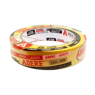 Fita Crepe Adere Automotiva A128RA/S 24mmX40m Amarela - Embalagem com 5 Unidades em Oferta na Shopee