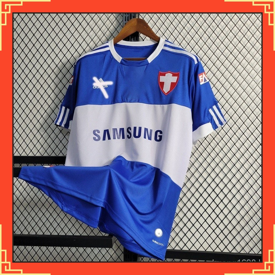 Camisa de time 09-10 PALMERS III Blue 2009 2010 Camisa de futebol 【Frete grátis】