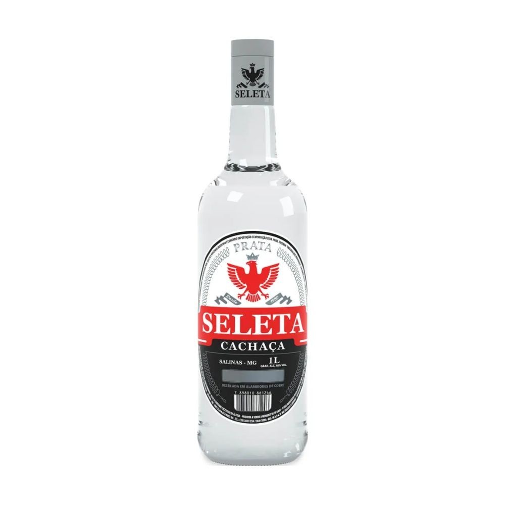 Cachaça Seleta Prata 1L | Shopee Brasil