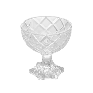 Conjunto 6 Taças 170ml Sobremesa Cristal Deli Diamond - Lyor Ref 2678