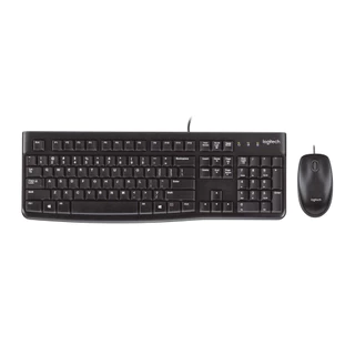 KIT TECLADO E MOUSE COM FIO MK120 LOGITECH