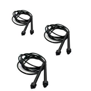 Kit 3 Cordas De Pular Sports Religion Ajustável - 2,90m