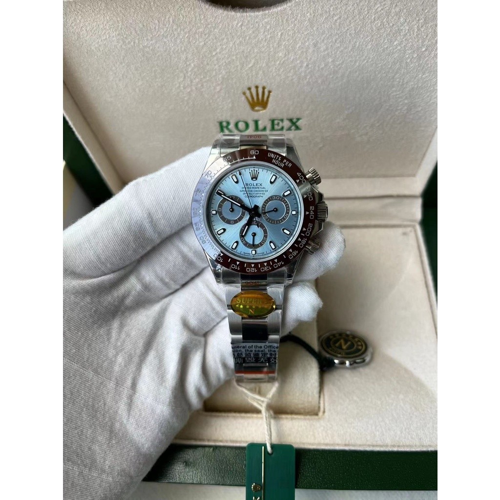 OEM[N Fábrica] 2024 Rolexs série Daytona Automaticl relógio tamanho 40mm suíço 4130 movimento 904Lsteel cinta m116506-0001