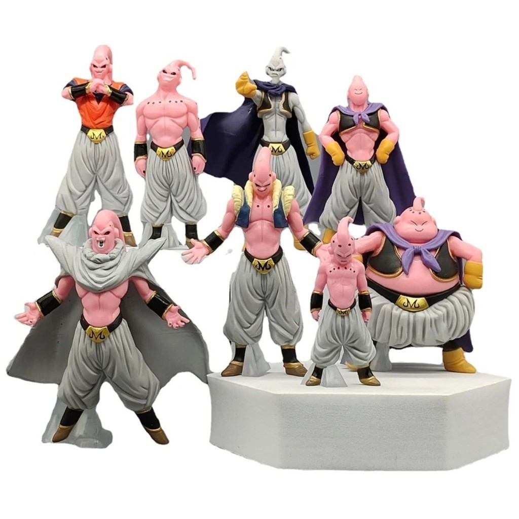 Majin Boo Buu Fusões Boneco Miniatura Action Figure Dragon Ball Z Super GT