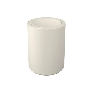 Lixeira Com Tampa Basculante 1 Litro Maquiagem Crochê Manicure - Coza