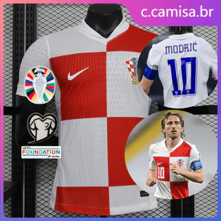 2024-25 Croácia I Jogador Verson Versão De Camiseta De Futebol