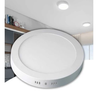 Luminária Painel de Led Plafon 24W Redondo Sobrepor 4000K Branco Neutro Bivolt