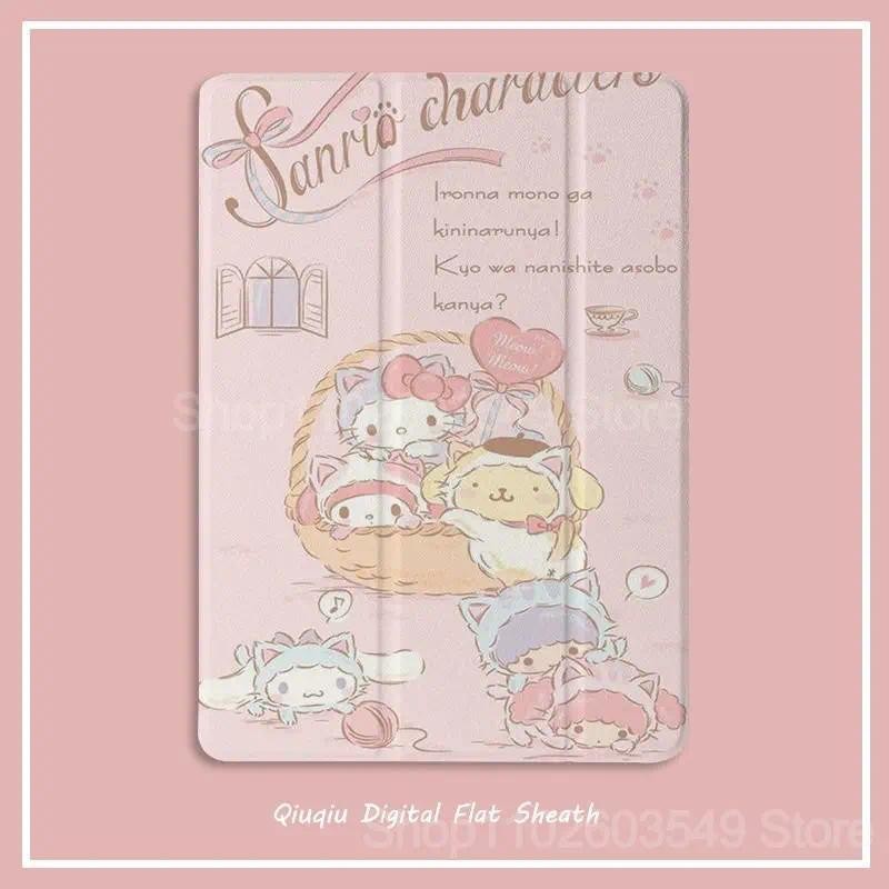 Sanrio Hello Kitty Caso Para iPad 6th 7th 8th 9th Ar 3 4 5 Mini Pro 11 ...