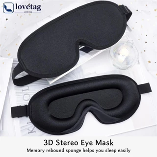 LOVETAG 3D Máscara Para Dormir Com Sombreamento Respirável G5Z4