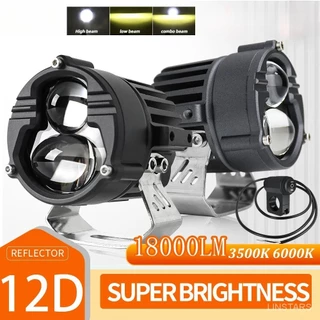 3 "Led Trabalho Luz 12V 24V 18000LM 3500K 6000K Led Farol Spotlight Para Carro 4x4 Off Road Motocicleta Uaz ATV SUV Caminhões Barra Driving Fog Lamp