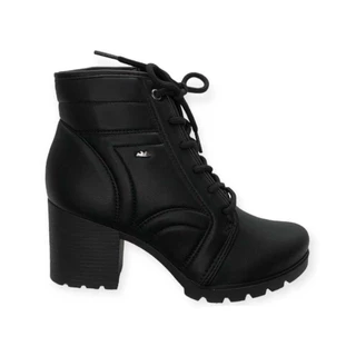 Bota Coturno Feminino Dakota Casual Confortável Dia a Dial Salto Médio Bloco Original Ref: G9601