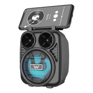 Caixa De Som Led Bluetooth AL-1182 Pen Drive/Rádio/USB/TF/FM/MP3 Portátil Amplificada Música Altomex