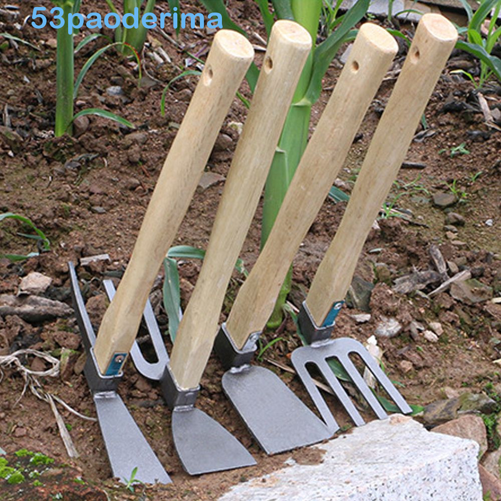PAODERIMA Enxada Multifuncional Exterior , De Aço Para Jardinagem Com ...