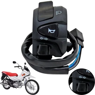 Punho Chave Luz Seta Honda Pop 110I 2016 Em Diante Buzina