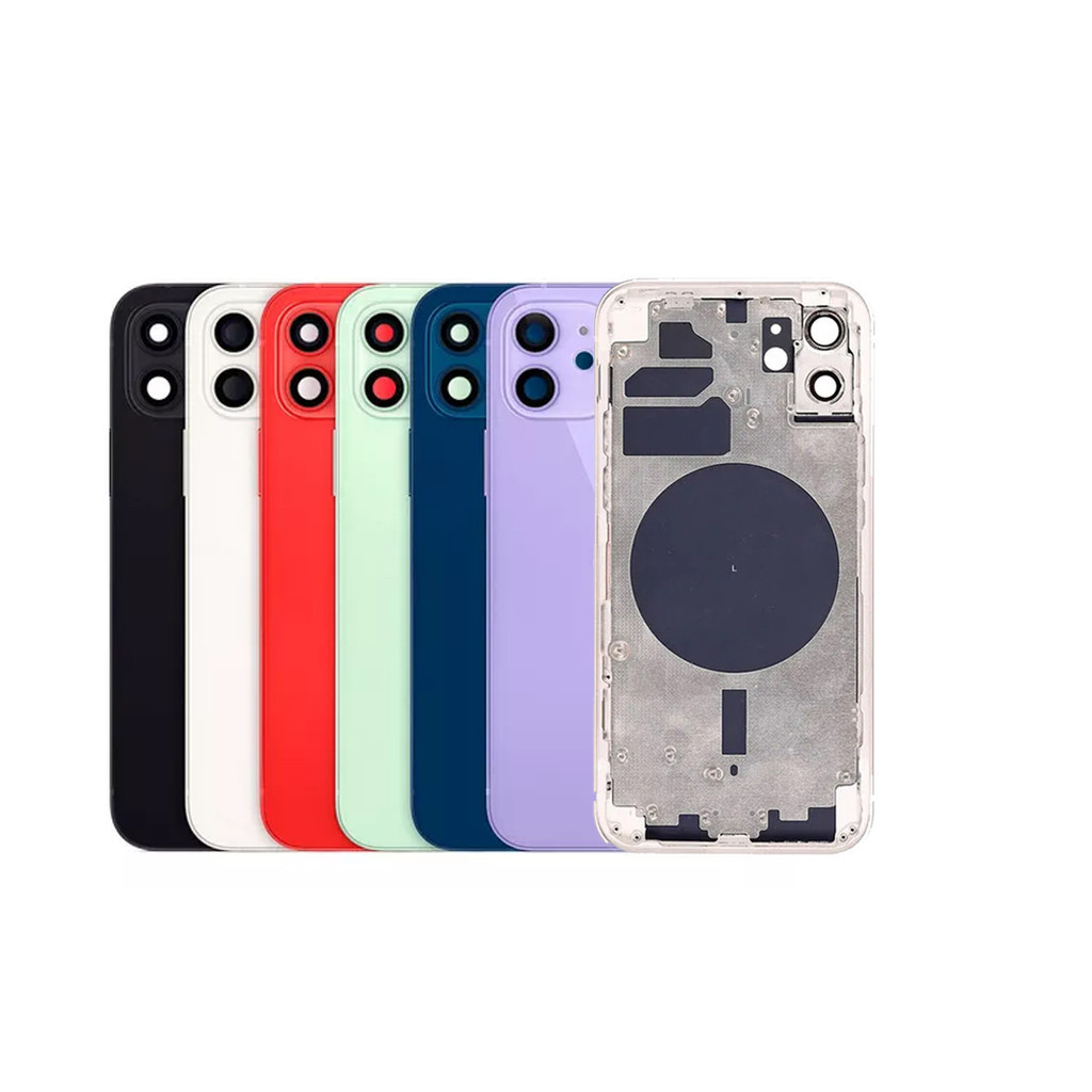 Carcaça Chassi Compatível iPhone 12 Completa + Botões | Shopee Brasil