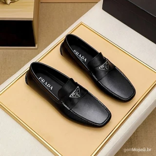 PRADA2024 Novos sapatos leves de luxo dos homens LVVV 3Q1R
