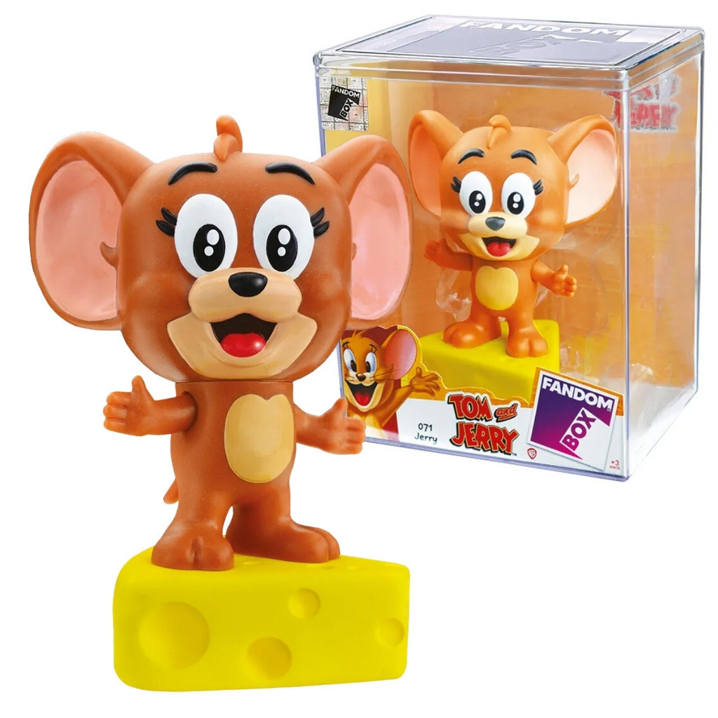 Jerry Ratinho Tom & Jerry Figura Colecionável Fandom Box | Shopee Brasil