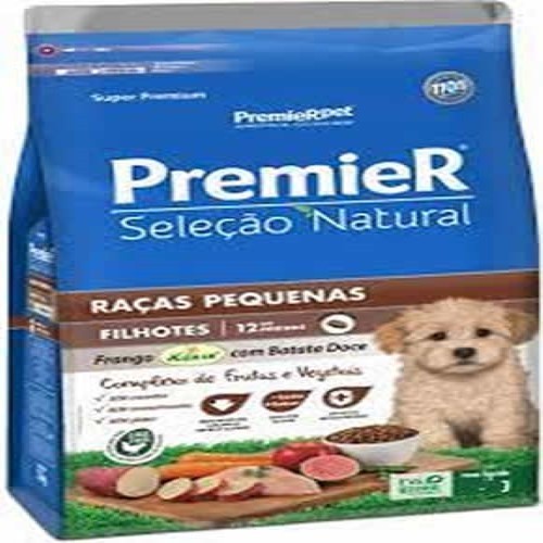 Racao Premier Selecao Natural Filhotes Raca Pequena Batata Doce 1kg ...