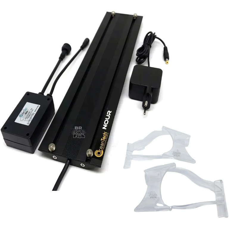 Luminaria Led Ocean Tech Nour Pure White P/ Aquários Plantados Alta Qualidade e Alto Desempenho