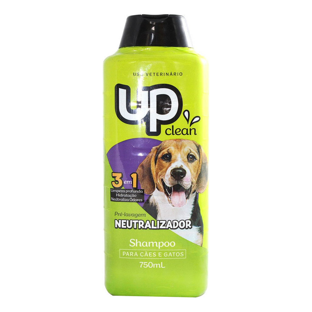 Shampoo Neutralizador de Odores para Cães e Gatos Up Clean 750ml ...