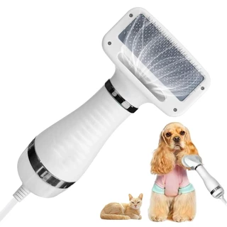 Escova Secadora Pet - Seca Remove Pelos Cachorro Coelho Gato 110v