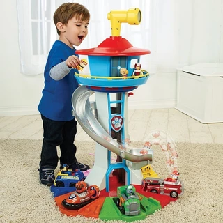 Contato Agora Sede Da Patrulha De Pés Torre De Observação De Brinquedos Base