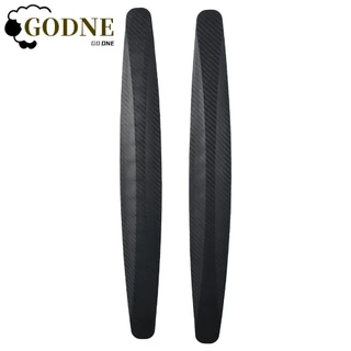 GODNESSFO 4pcs Proteção Anti-Colisão Patch Bumper Guard , 40 * 5.2 * 1cm PVC Car Reduz Eficazmente As Colisões Black Door Edge Guards Universal Para Carros SUV Pickup Truck