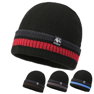KIT 03UN Touca De Lã Modelos Diversos Masculinos Gorro Forrado Pelinhos HL-02