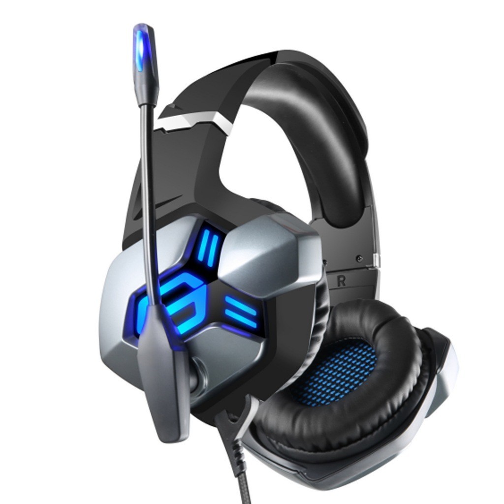 Fone De Ouvido Gamer Headset Pc/ps4/xbox Knup Kp-fn600 Cor Vermelho Cor ...