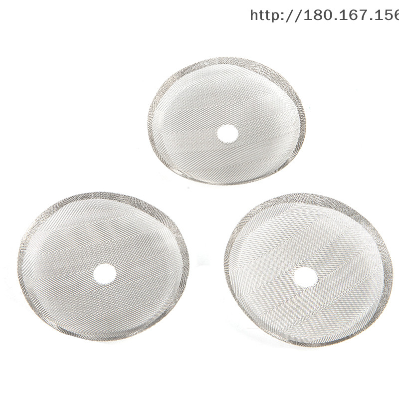 [Scarlett] 3Pcs Cafeteira Francesa Reutilizável De Aço Inoxidável Prensa Filtro De Malha Destacável [Preferido]