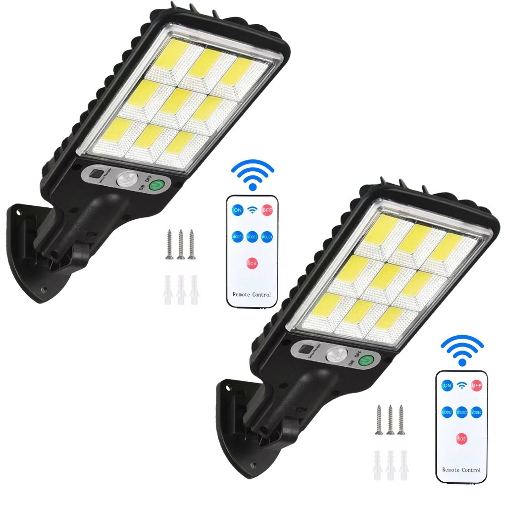 Mini Luminária Poste 21W/42W Solar Alta Potencia Econômica