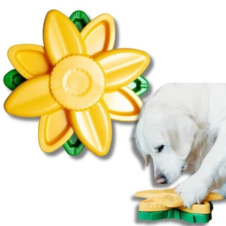 ZippyPaws Brinquedo Interativo Para Cães Tabuleiro Sunflower Smarty Puzzler Girassol